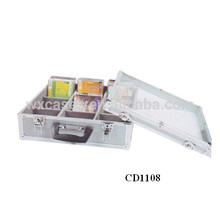 60 CD disks(10mm)aluminum DVD case wholesales from China manufacturer